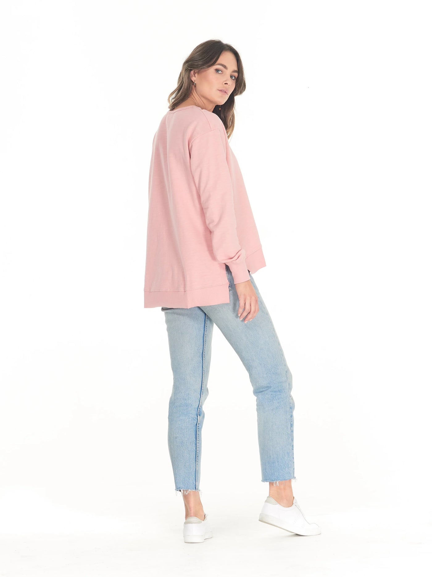 Cle - Addyson Sweater. Rose.