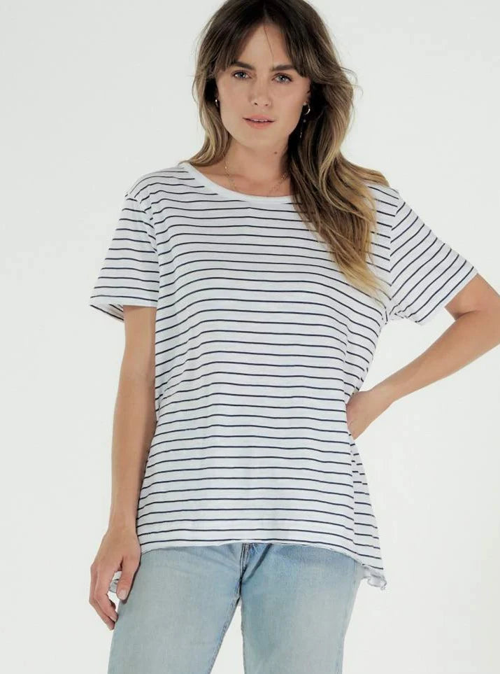 Cle - Olivia Tee. Stripe.