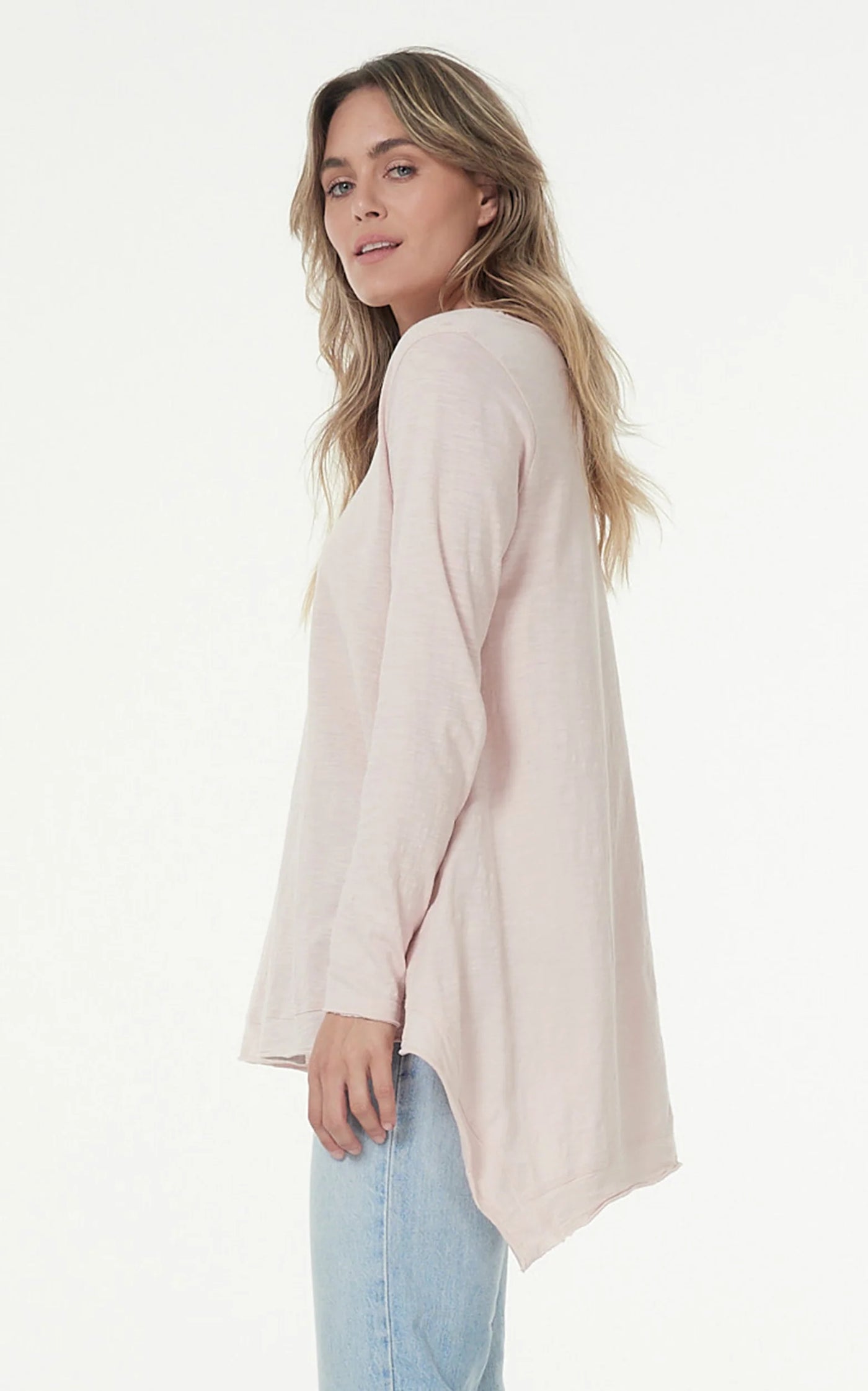 Cle - Esther LS Tee. Blush.