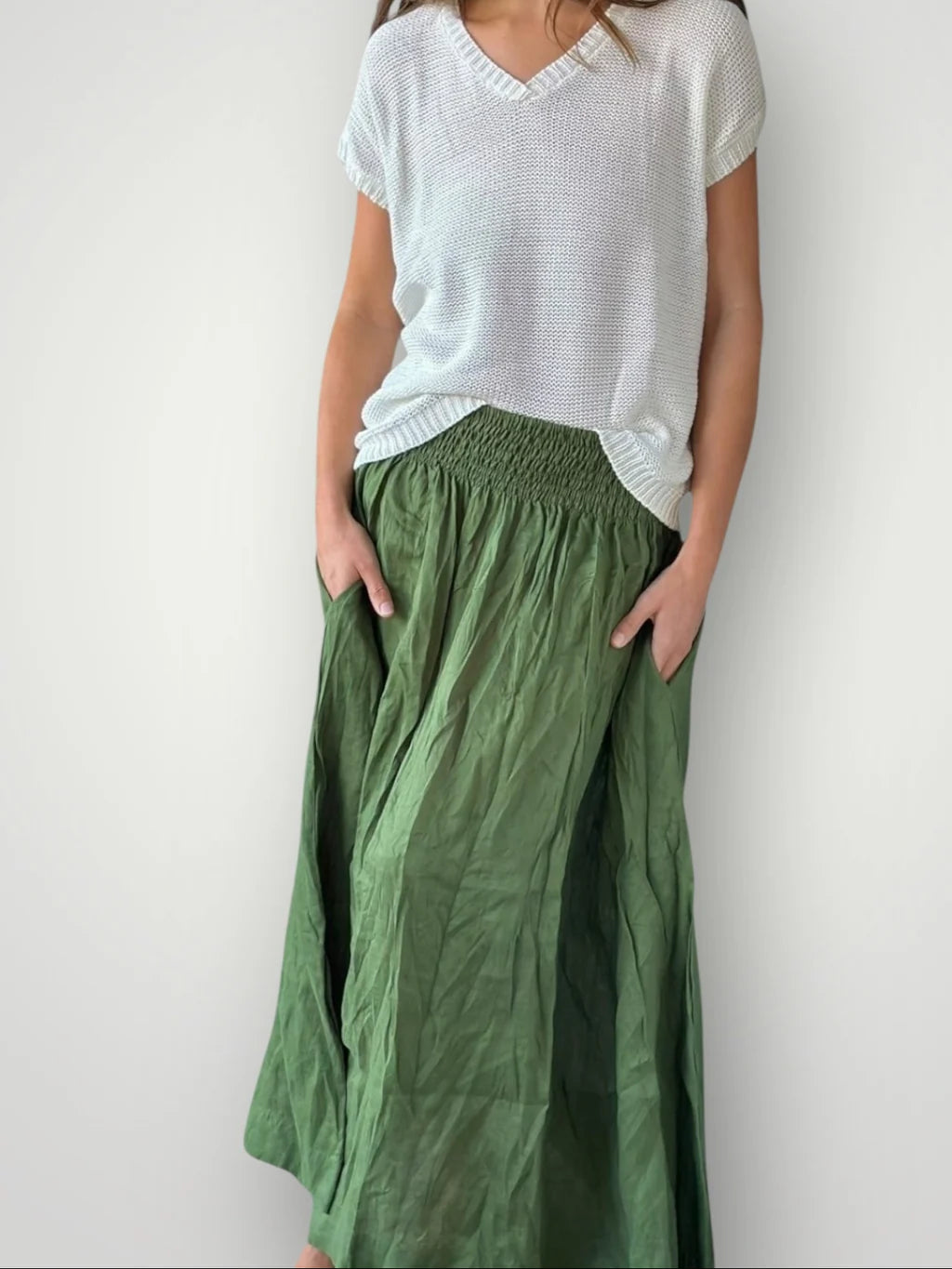 Frockk - Lulu Skirt. Moss.
