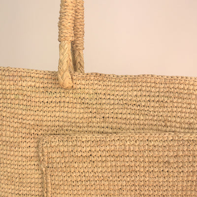 Made In Mada. Dama Bag. Natural.