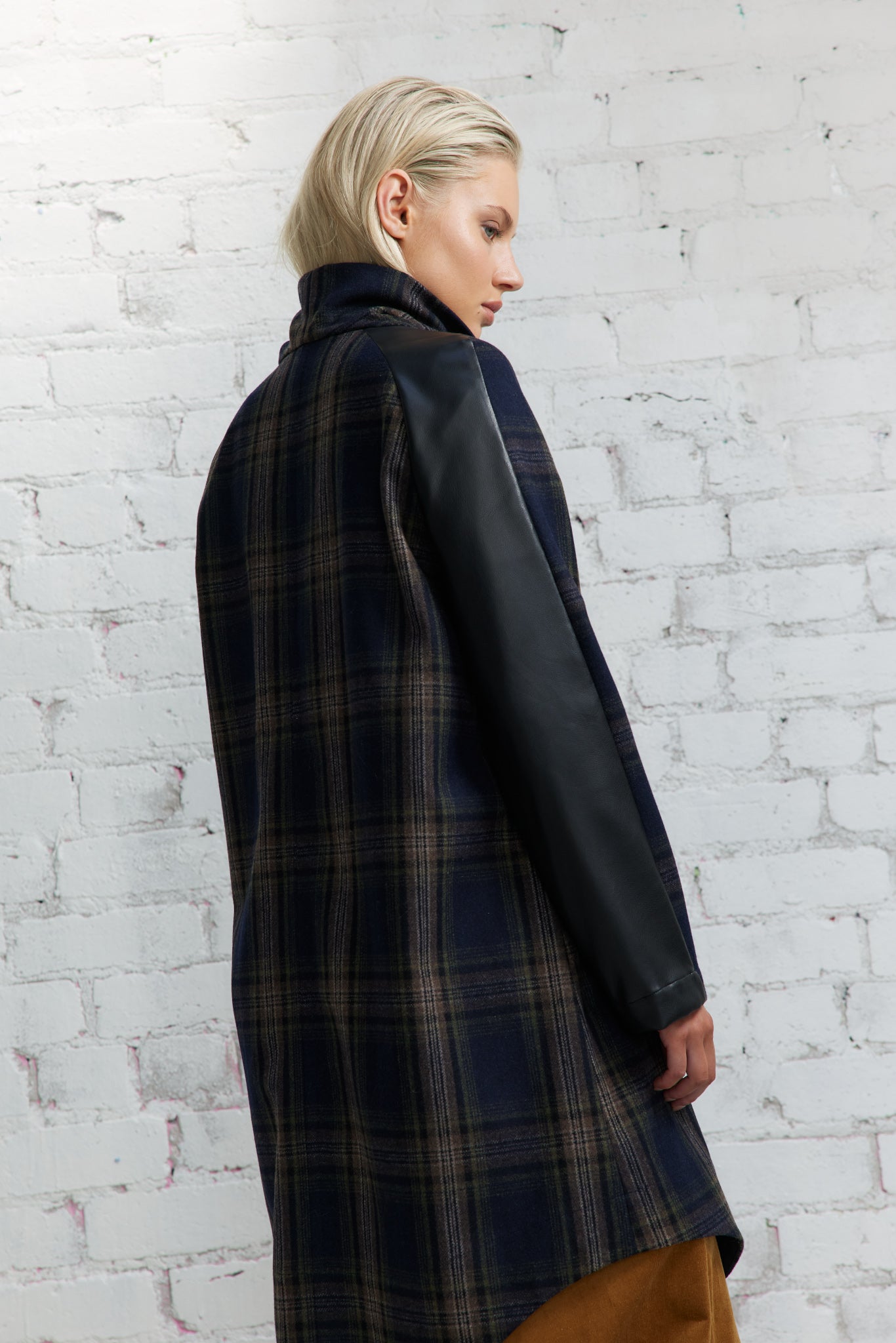 Vale and Ward - Tahlia Coat. Check