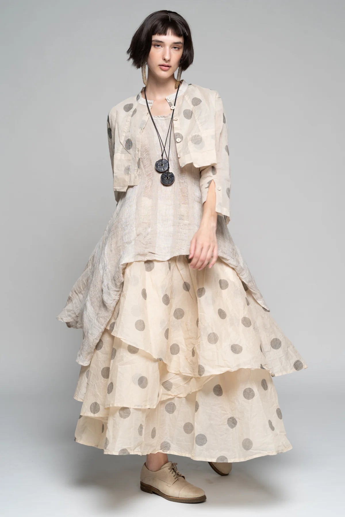Dogstar - Dotto Layer Skirt. Natural.