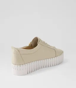 Django & Juliette - Bump Sneaker. Macadamia.