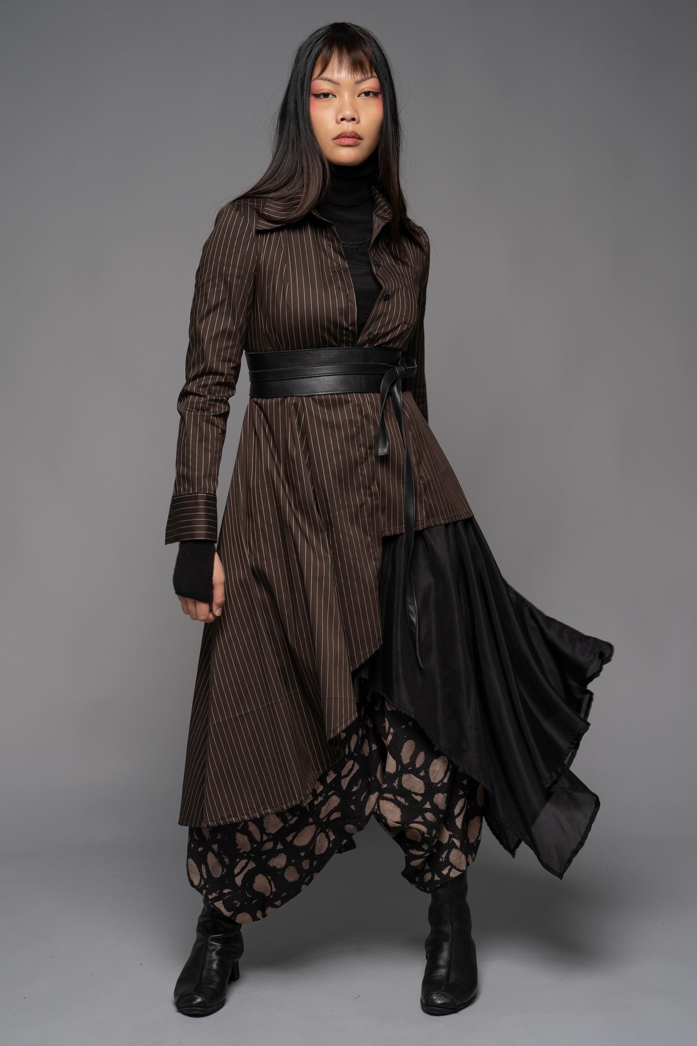 Dogstar - Naja Long Shirt. Coffee