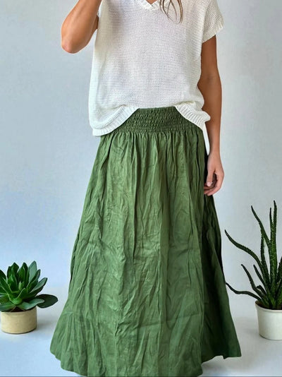 Frockk - Lulu Skirt. Moss.