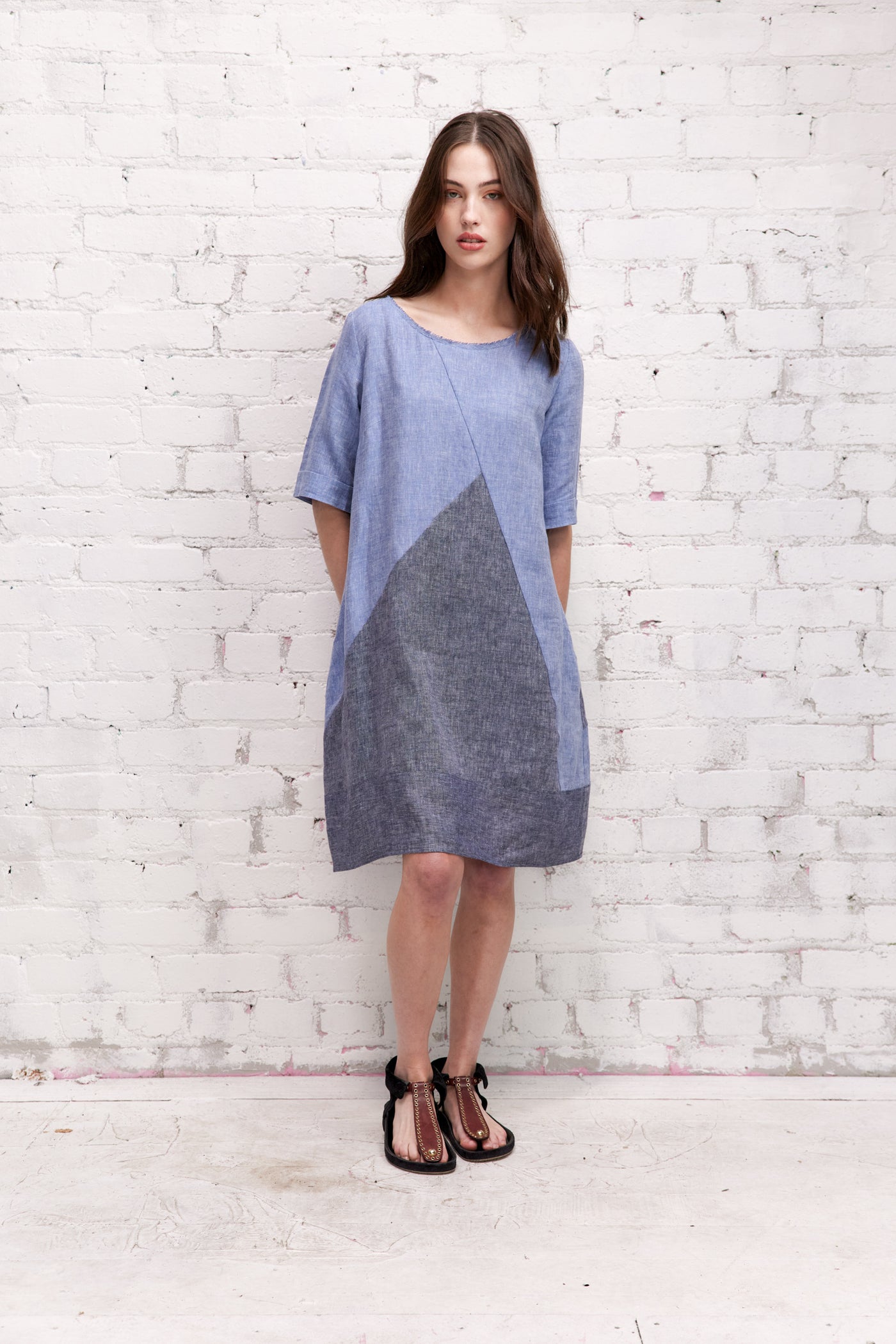 Vale and Ward - Tia Dress. Chambray