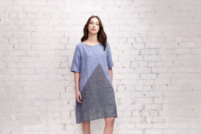 Vale and Ward - Tia Dress. Chambray