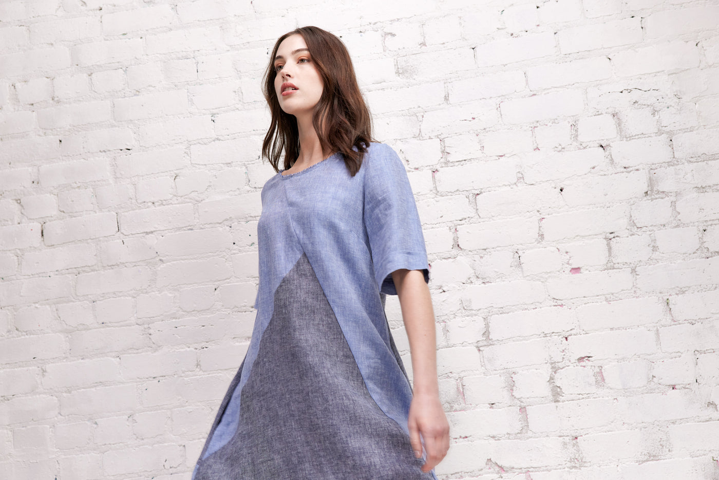 Vale and Ward - Tia Dress. Chambray