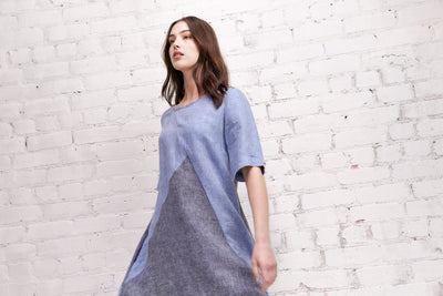 Vale and Ward - Tia Dress. Chambray