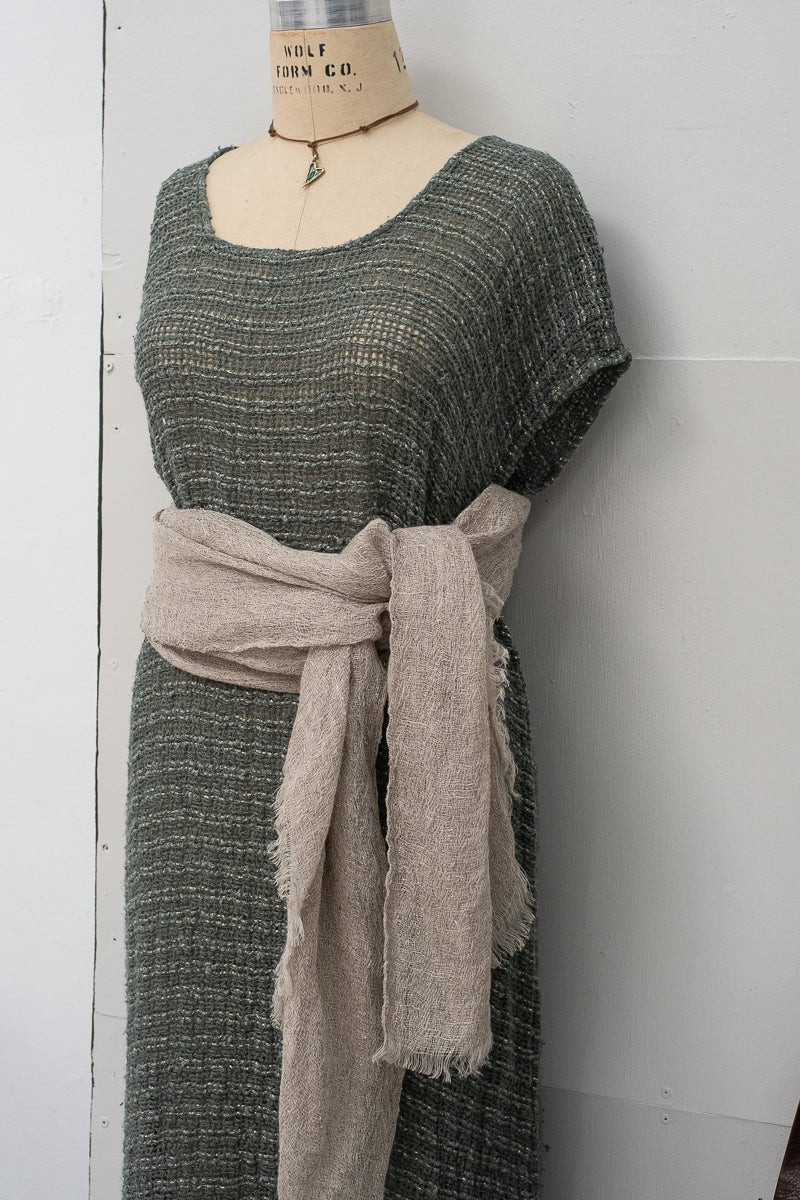 La Bottega Di Brunella - Vestito Icaro Campagna Luxor. Palma.(Green)