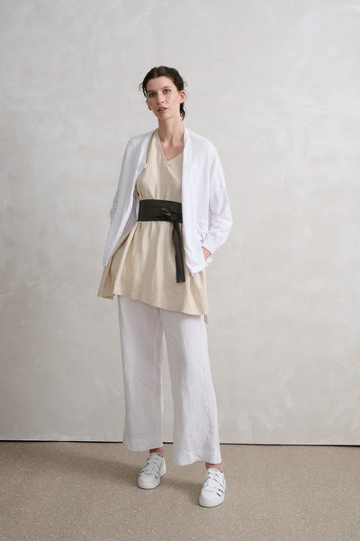 Vale and Ward - Connor pant. White.