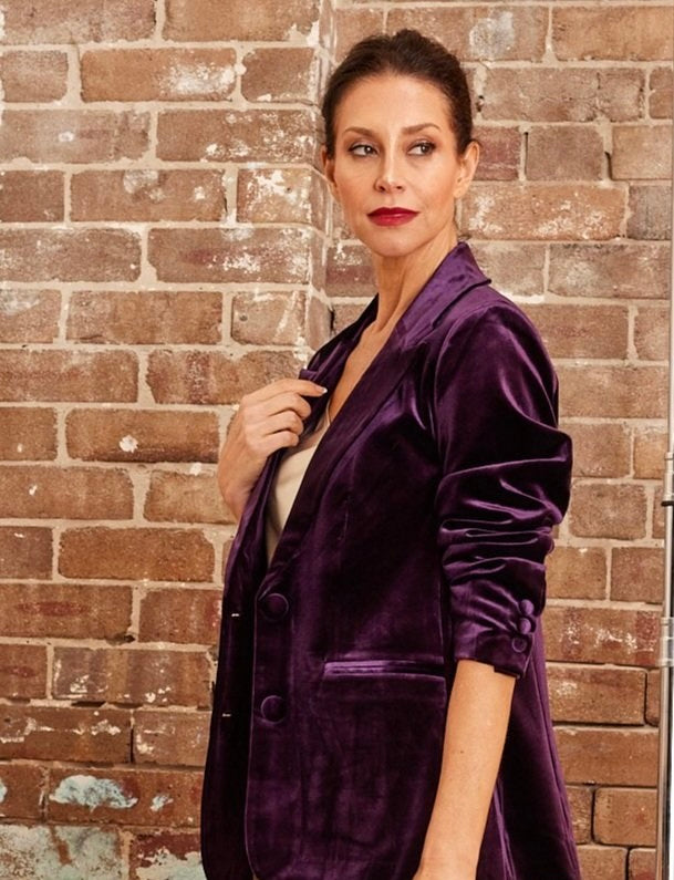 Kamare Surrey Coat. PURPLE