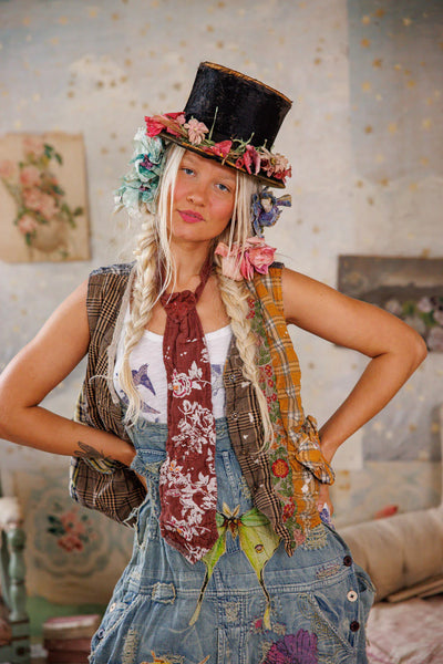 Magnolia Pearl - PATCHWORK ANDRIY VEST. Madras.