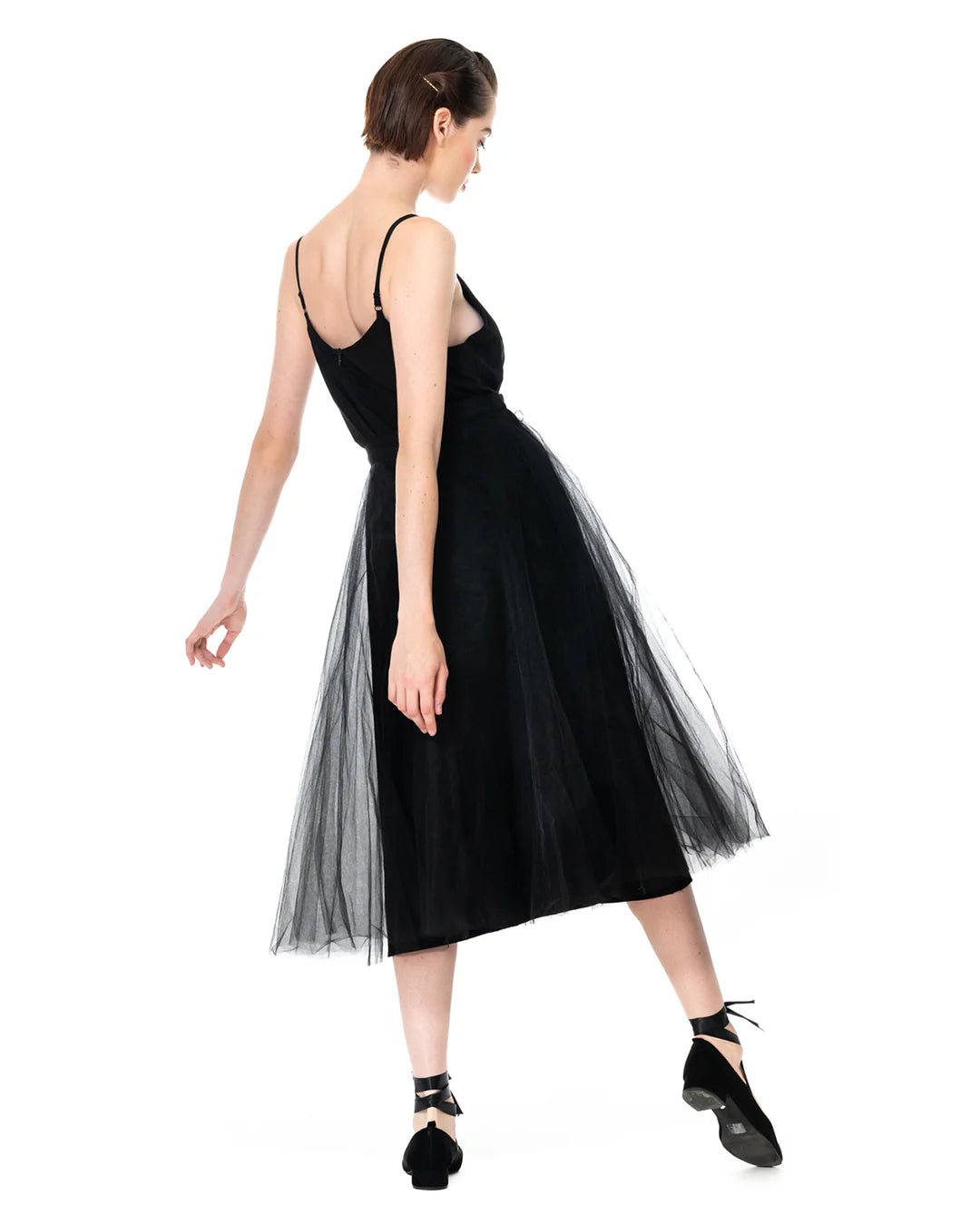 Megan Salmon - circle tutu. Black