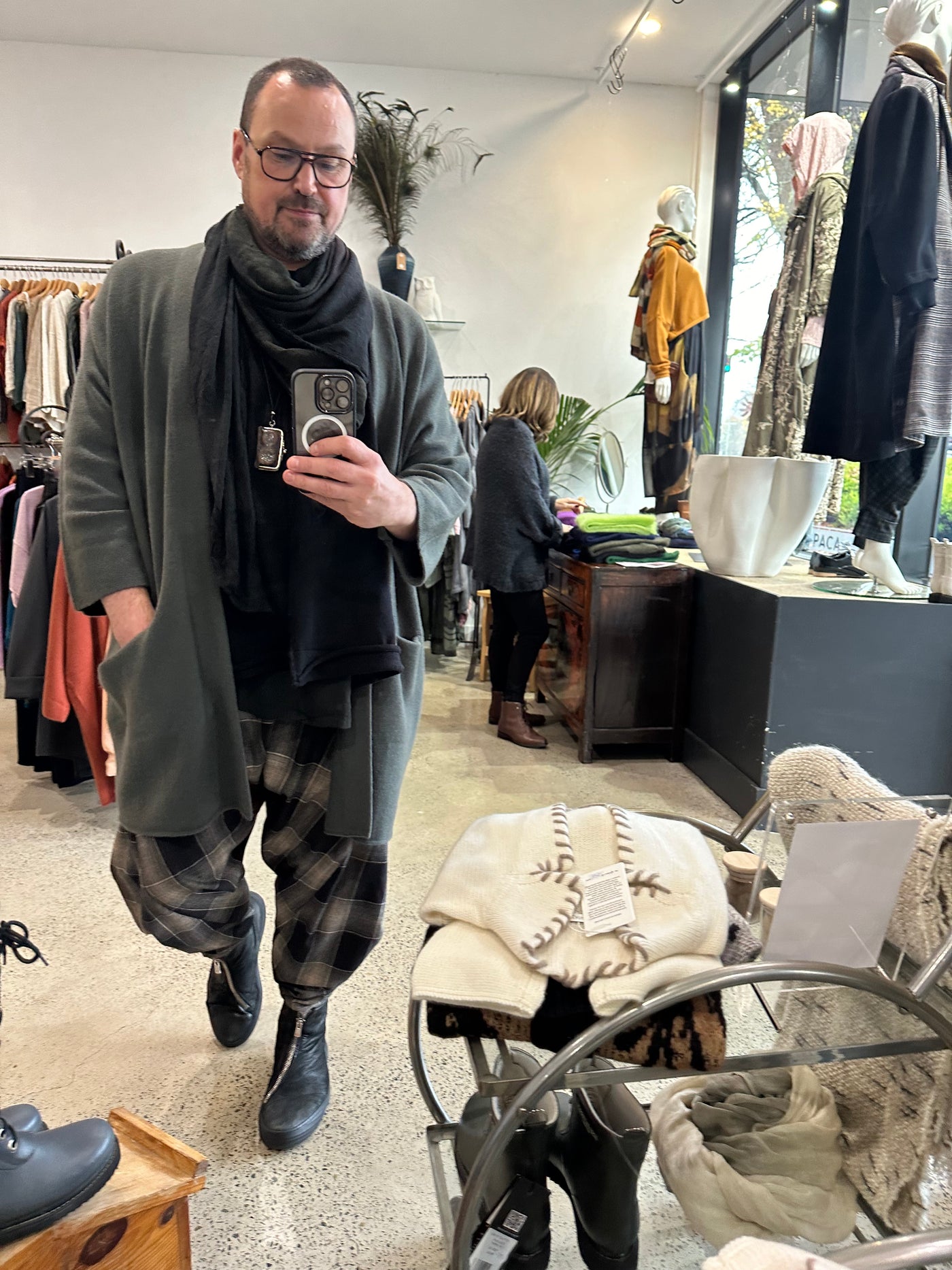 Cashmerism - Icon coat. Tea leaf
