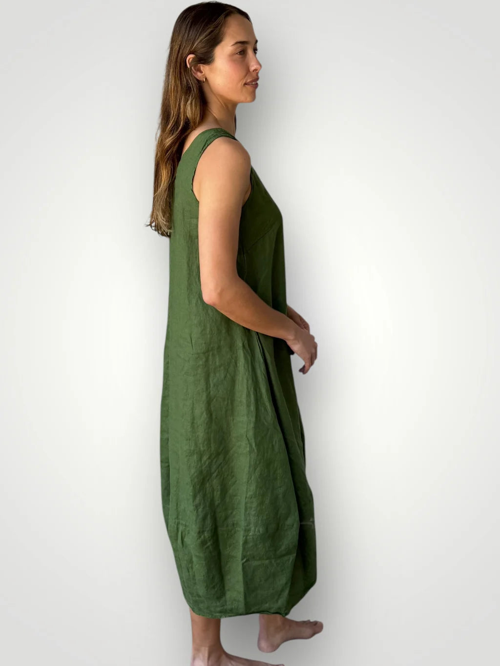 Frockk  - Amber Dress. Moss.