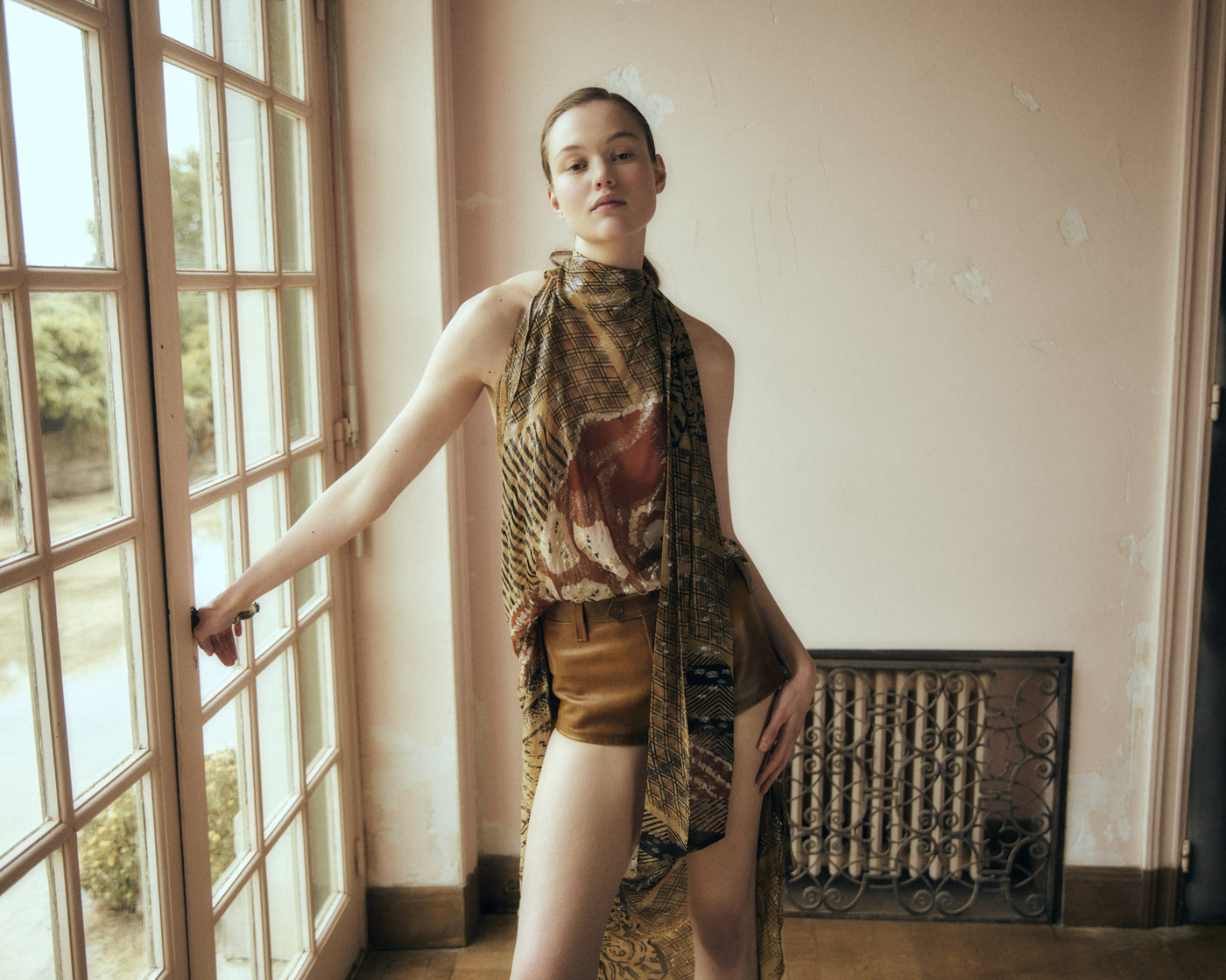 Mes Demoiselles - Lolita Scarf. Caramel