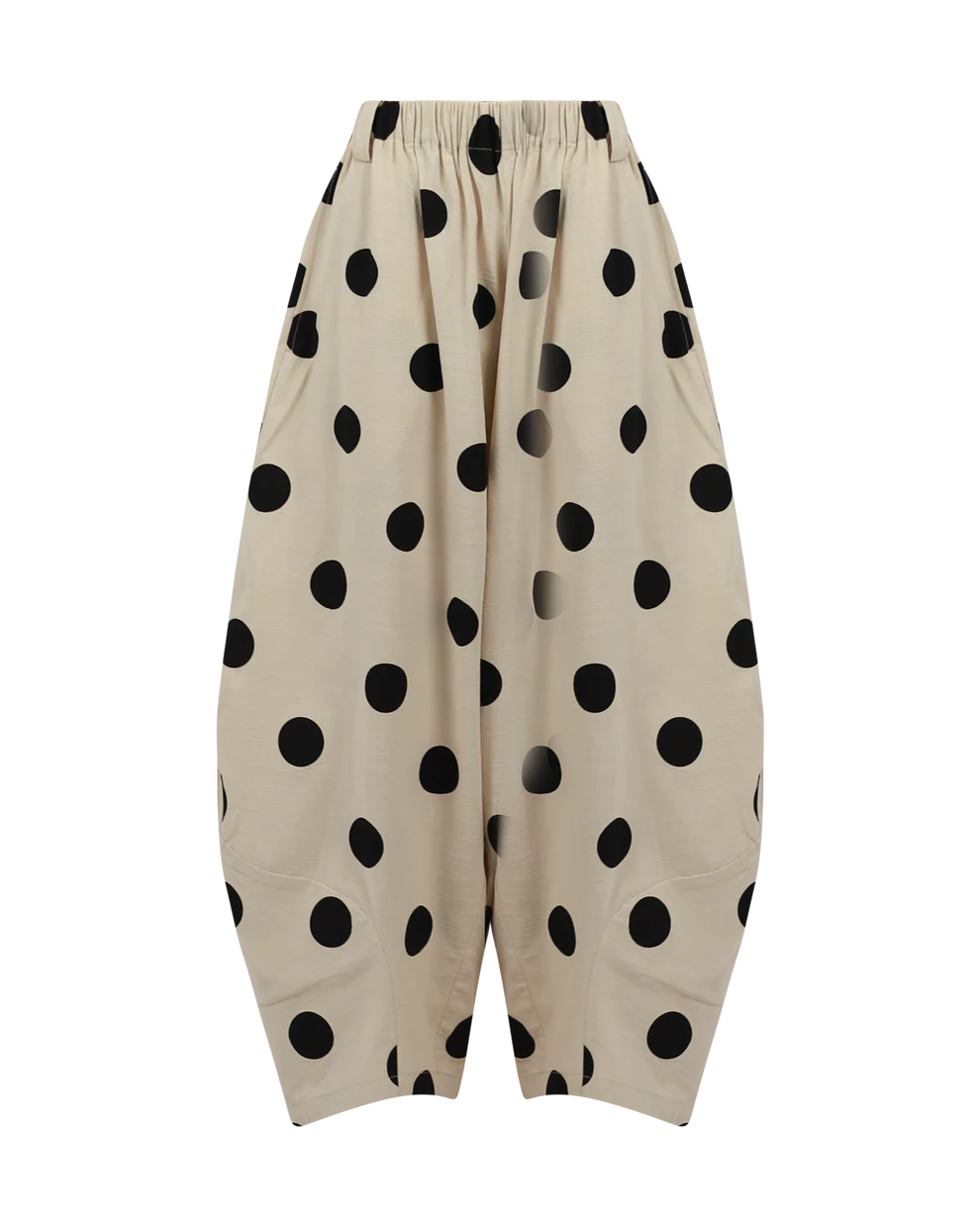 Moyuru - Pants 643. Natural/Black.