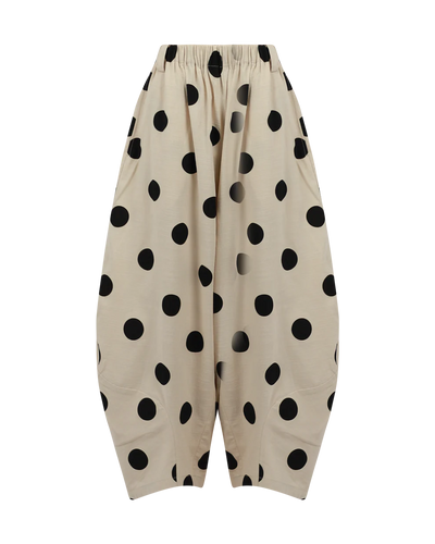Moyuru - Pants 643. Natural/Black.