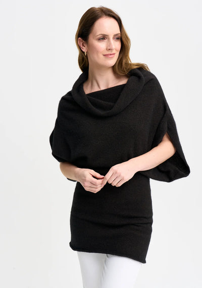 Merinomink Olivia Cape - Chocolate