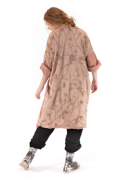 Magnolia Pearl - JACKET 479-
Lilikoi Kimono. Flower