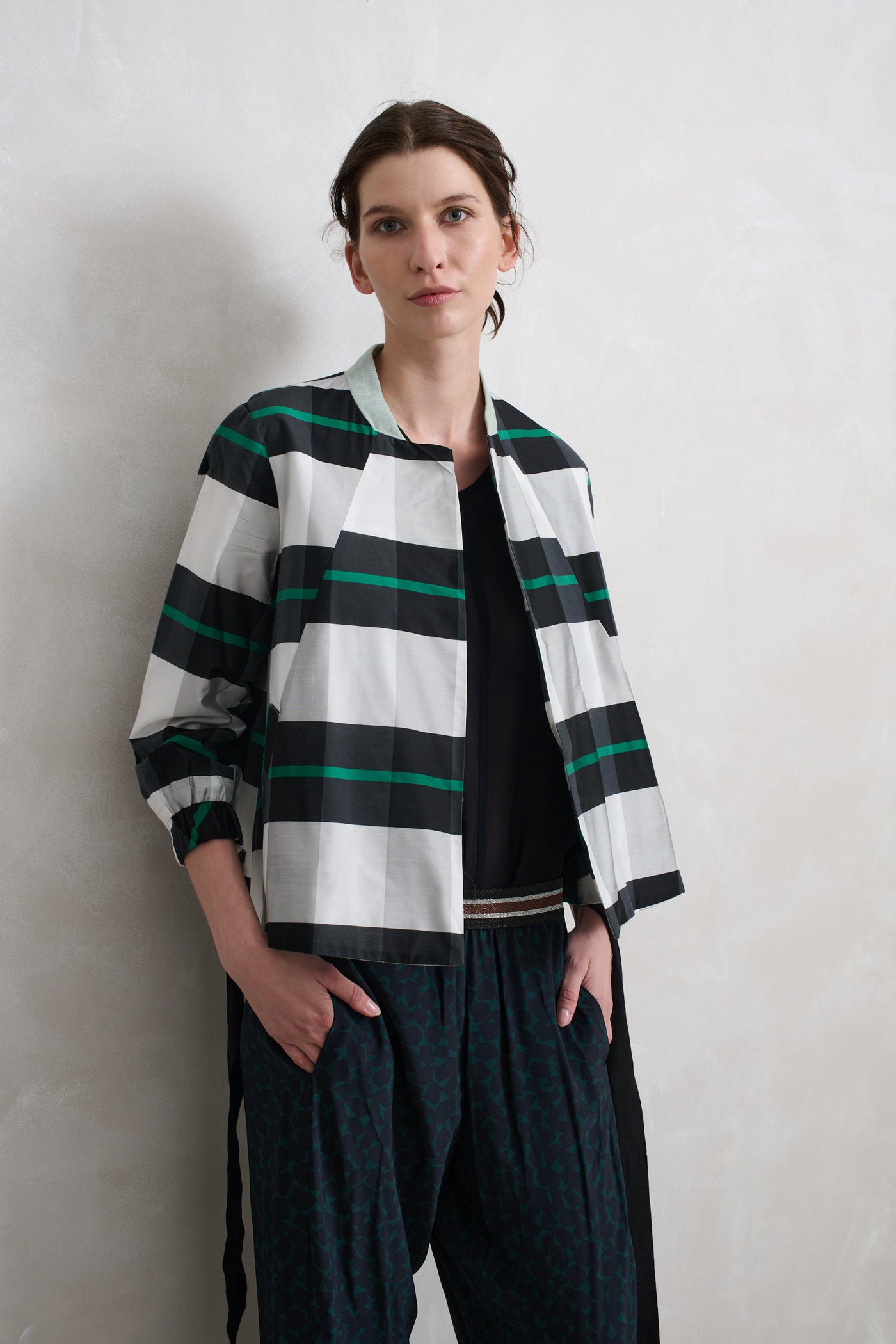 VALE and WARD - Connor pant. Gemstone.