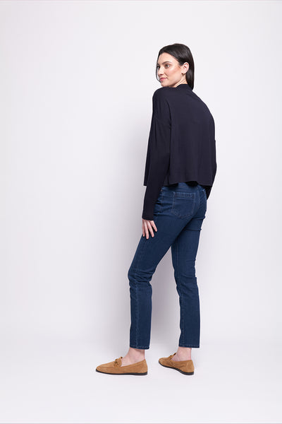 Foil - CFO7998 Early Riser Cardigan. Future Dusk