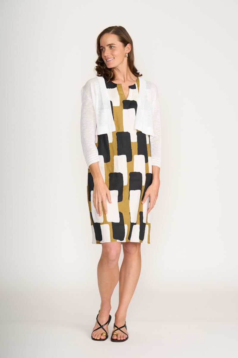 Foil - Headliner Shrug. White.