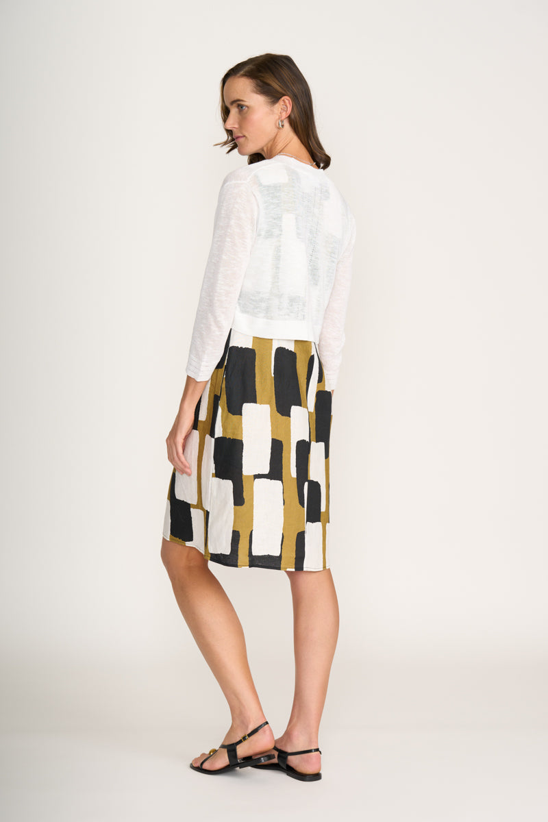 Foil - Headliner Shrug. White.