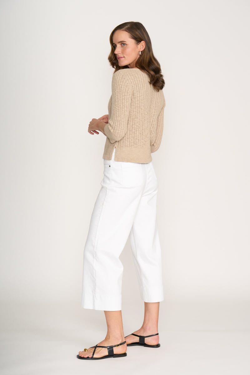 Foil - Knitty Gritty Sweater CFO8192. Sand.