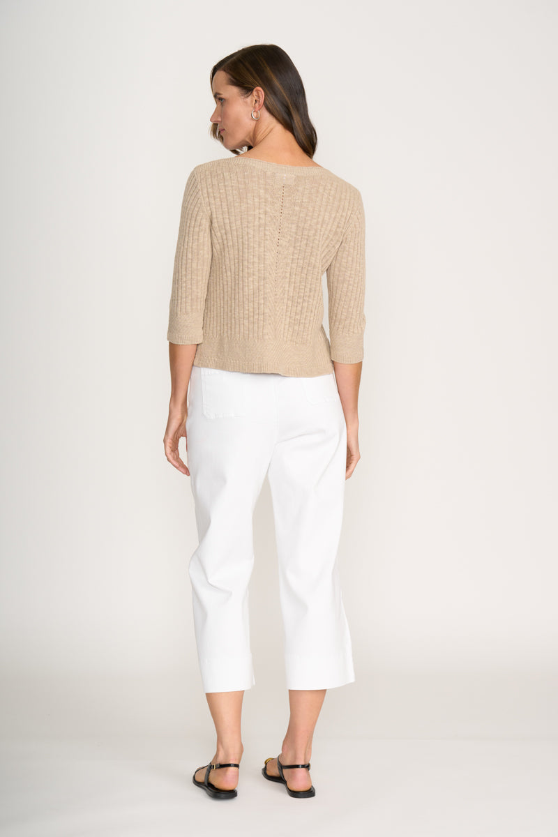 Foil - Knitty Gritty Sweater CFO8192. Sand.