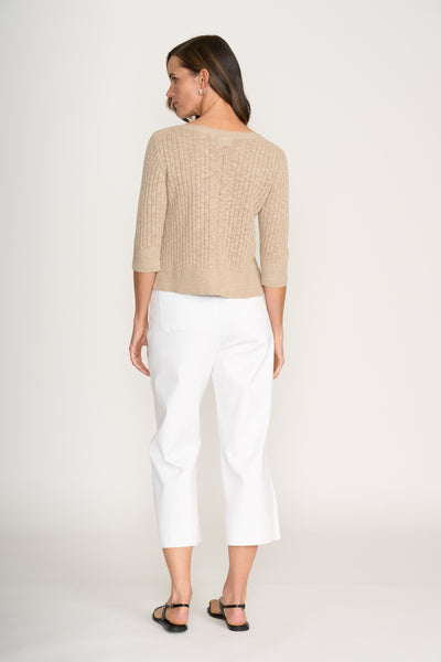 Foil - Knitty Gritty Sweater CFO8192. Sand.