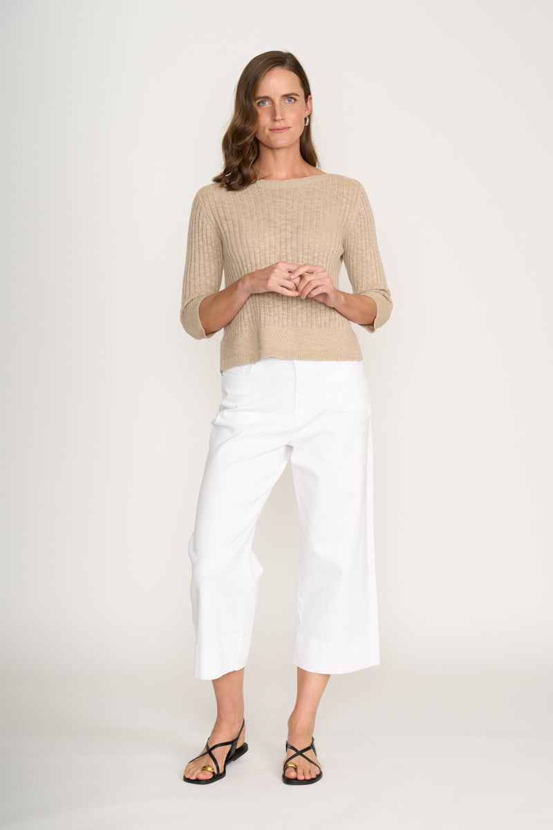 Foil - Knitty Gritty Sweater CFO8192. Sand.