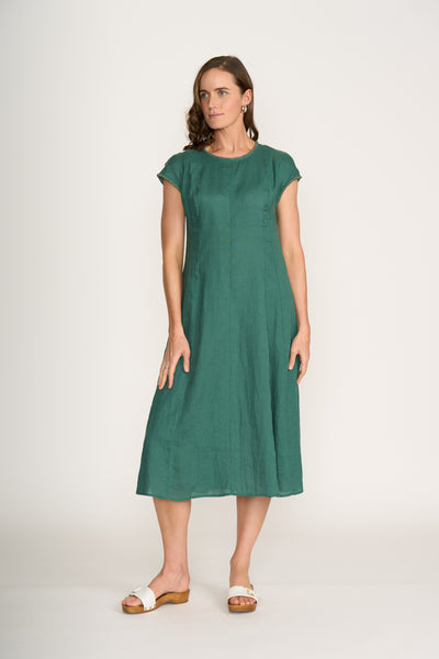 Foil - CFO8241 Festival Event Dress. Thyme.