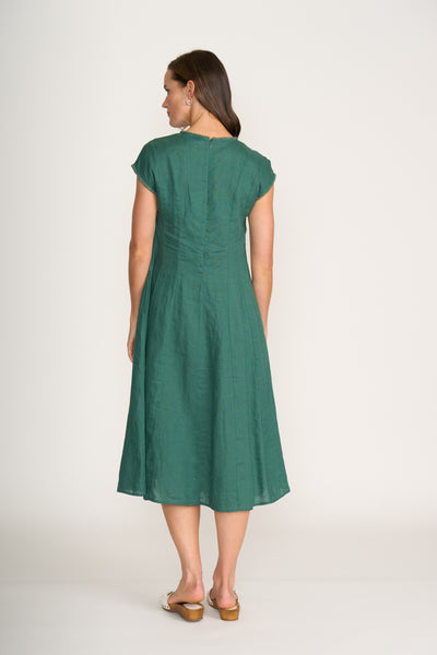 Foil - CFO8241 Festival Event Dress. Thyme.