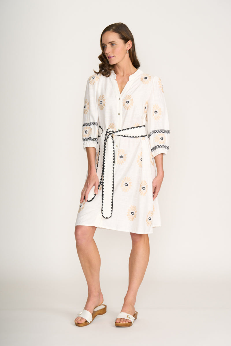 Foil - CFO8267 Ab-Sew-Lutely Beautiful Dress. Sand Geo.