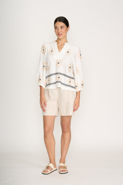 Foil - CFO8308 Sew Fancy Top. Sand Geo.