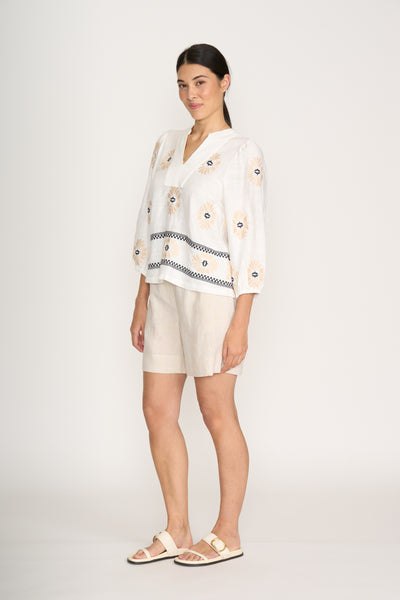 Foil - CFO8308 Sew Fancy Top. Sand Geo.