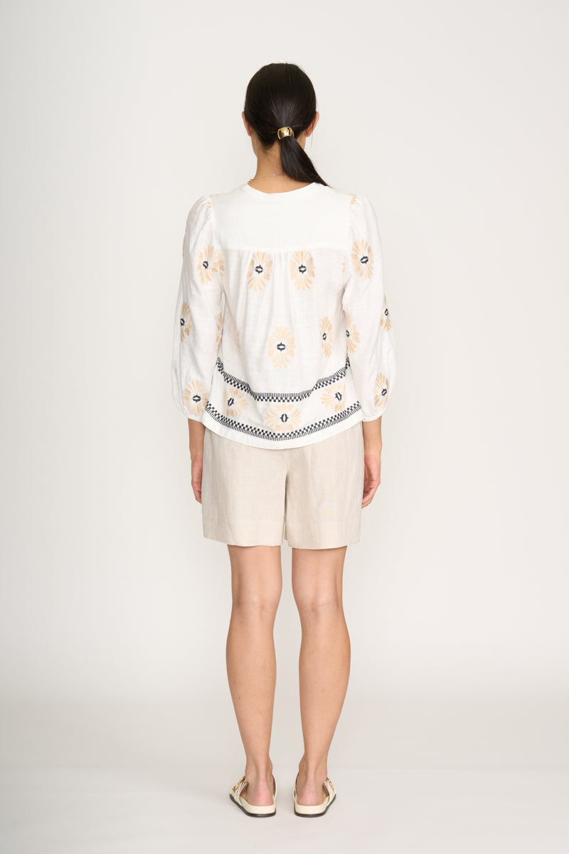 Foil - CFO8308 Sew Fancy Top. Sand Geo.