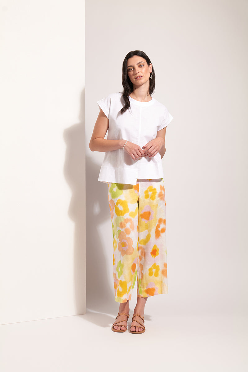 Foil - Cut Of Your Rib Top CFO8341. White.