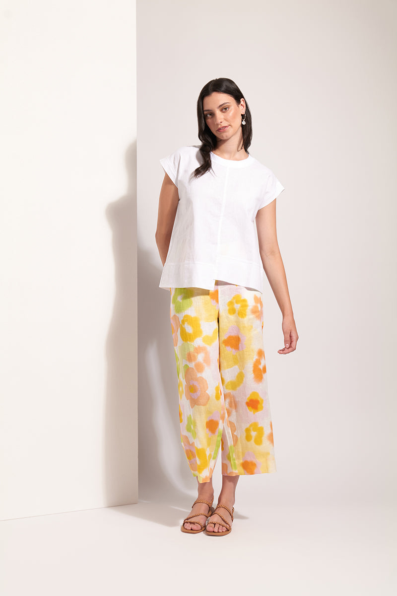Foil - Cut Of Your Rib Top CFO8341. White.