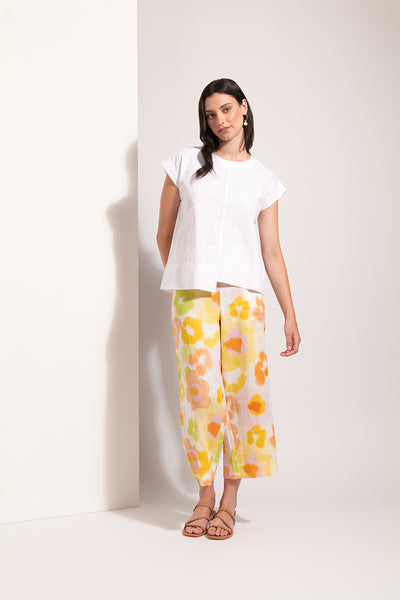 Foil - Cut Of Your Rib Top CFO8341. White.