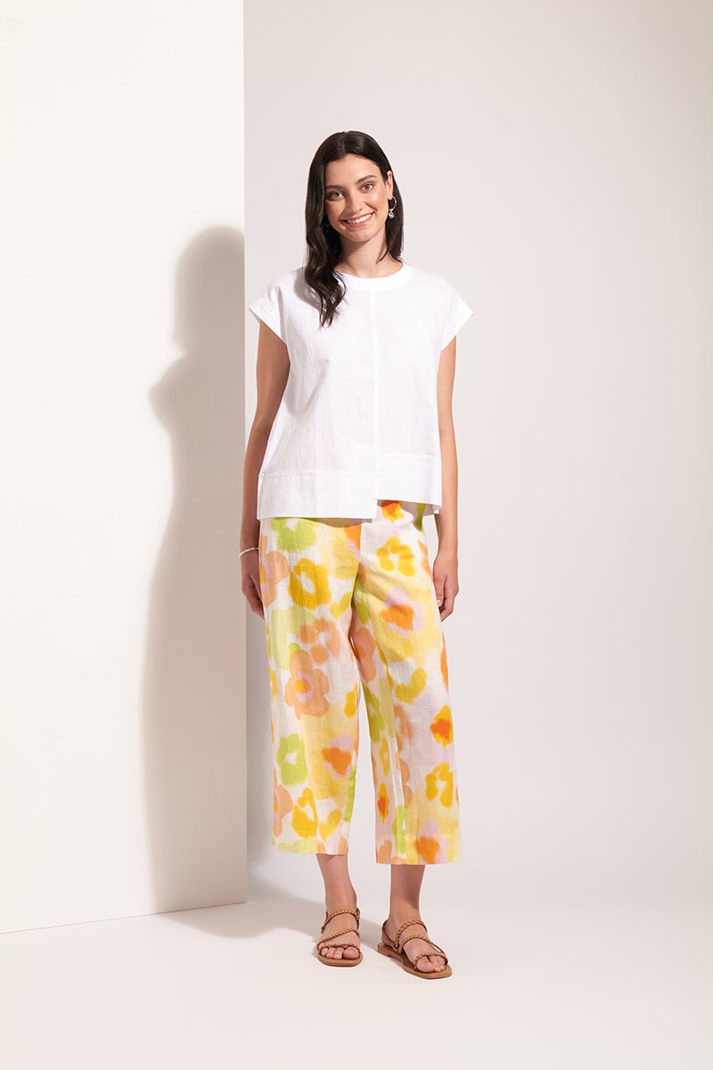 Foil - Cut Of Your Rib Top CFO8341. White.