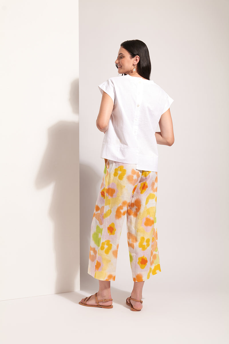 Foil - Cut Of Your Rib Top CFO8341. White.