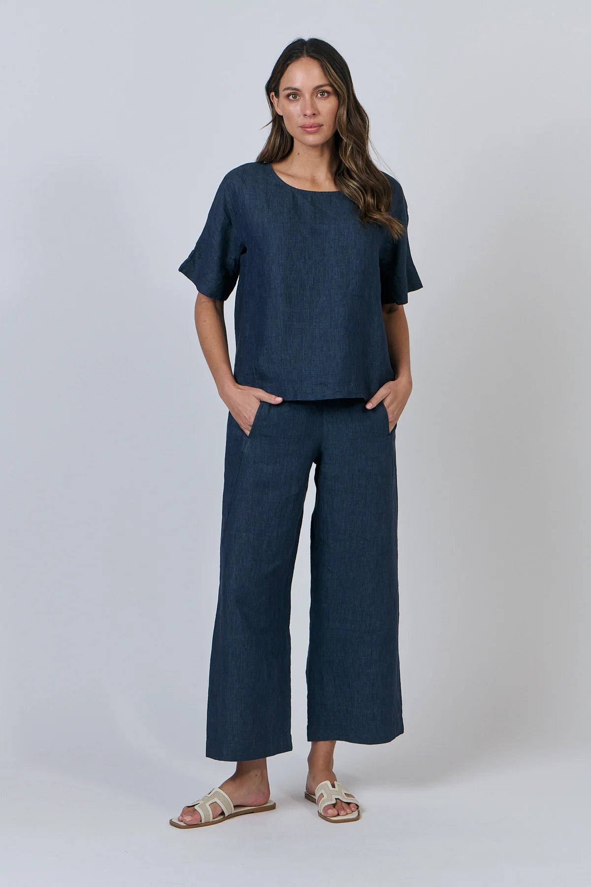 Naturals by O&J - GA398 Pant. Poseidon.