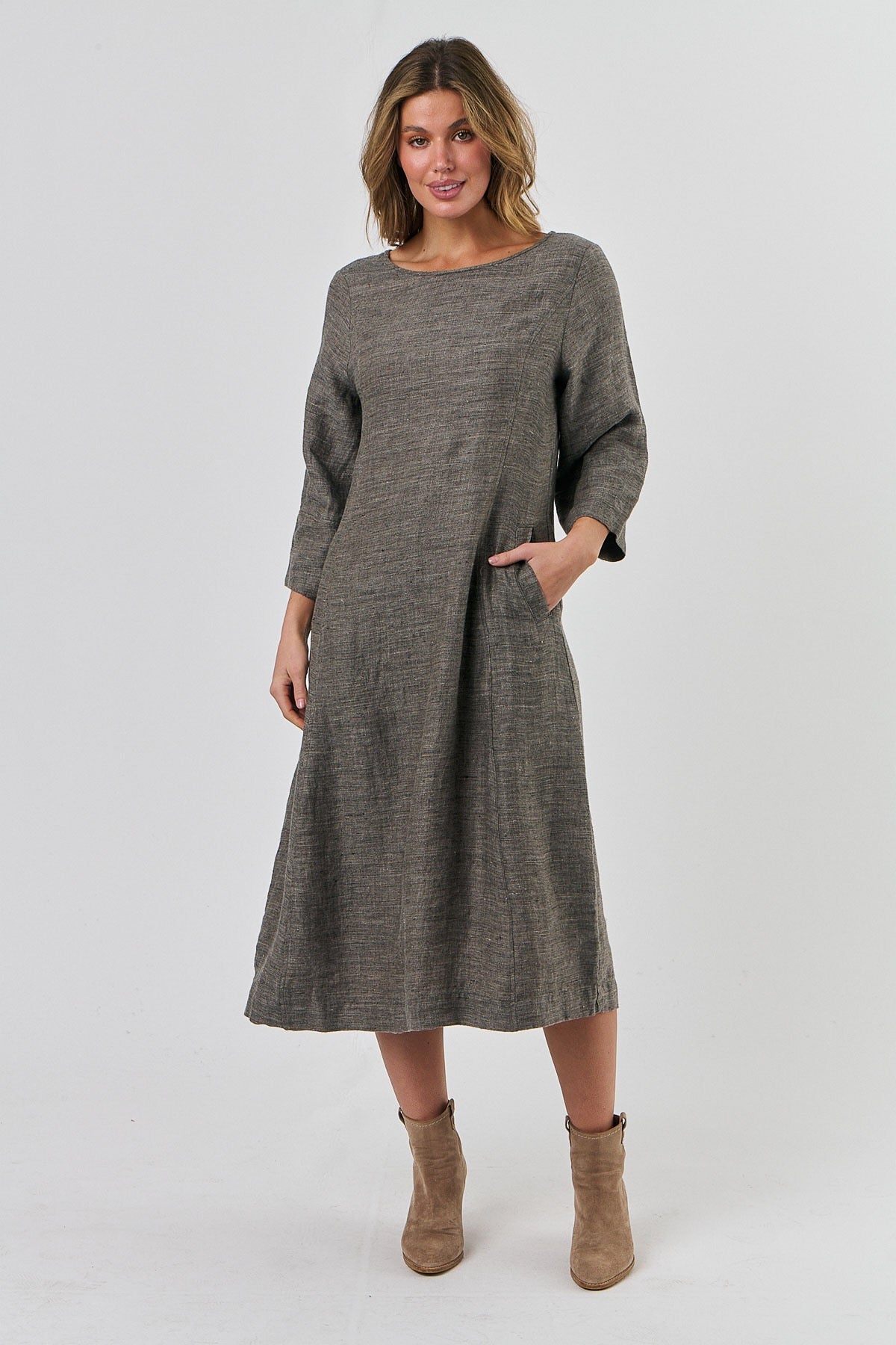 Naturals by O&J - GA549 Maxi Dress. Starling