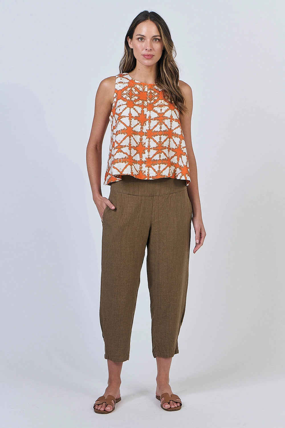 Naturals by O&J - GA615 Pant. Tobacco.