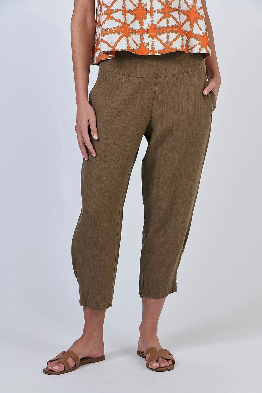 Naturals by O&J - GA615 Pant. Tobacco.