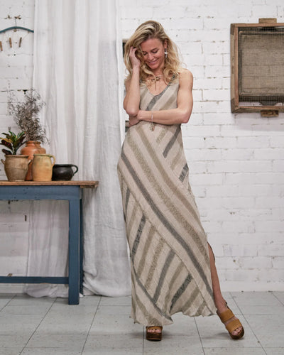La Bottega Di Brunella - Vestito Ondoso Naturale